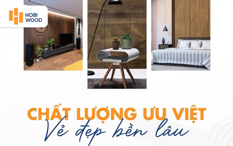 HobiWood - Tấm ốp tường chất lượng và sự tận tâm