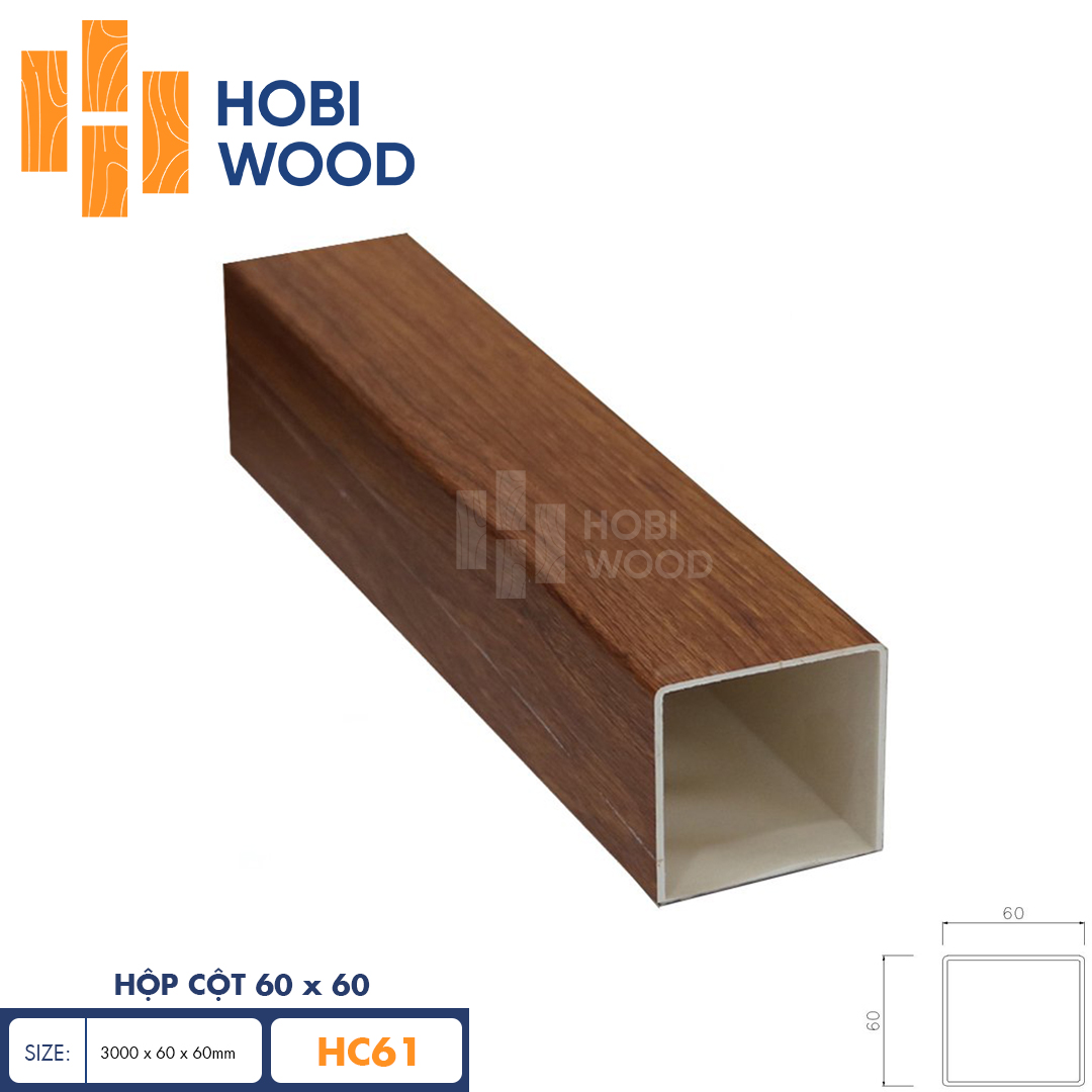 Hộp cột 60x60 HobiWood HC61