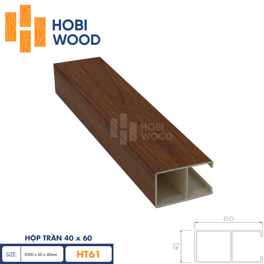 Hộp trần 40x60 HobiWood HT61