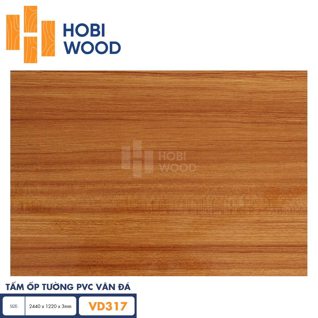 Tấm PVC vân đá HobiWood VD317